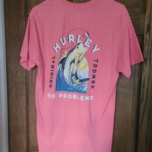 Hurley Coral Graphic Tee